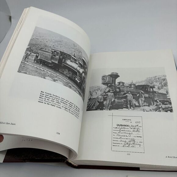 Silver San Juan, The Rio Grande Southern by Mallory Hope Ferrell Hardback 1st Ed - Picture 8 of 11